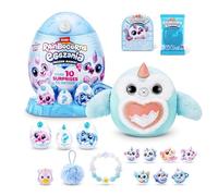 Rainbocorns Eggzania Frozencorn Mania de ZURU, Peluche Coleccionable para niñas Mayores de 3 años(Icey-HOO)