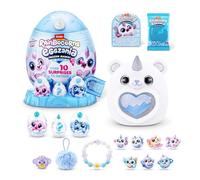 Rainbocorns Eggzania Frozencorn Mania de ZURU, Peluche Coleccionable para niñas Mayores de 3 años(SNOWBELLA)
