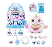 Rainbocorns Eggzania Huevo Sorpresa de Pascua Frozencorn (BLIZZY) de ZURU, Peluche Coleccionable, Regalo Pascua Niñas 3+