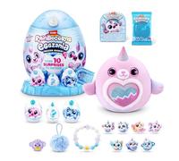Rainbocorns Eggzania Huevo Sorpresa de Pascua Frozencorn (GLACIA) de ZURU, Peluche Coleccionable, Regalo Pascua Niñas 3+