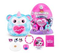 Rainbocorns Eggzania Mini Mania, Monkey, by ZURU Plush Surprise Unboxing with Animal Soft Toy, Idea for Girls with Imaginary Play (Monkey)