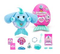 Rainbocorns Mermaidcorn Series 7 Shelly The Elephant - Peluche Coleccionable - Sorpresas de Sirena, Animales de Peluche abrazados, calcomanías (Elefante)