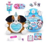 Rainbocorns-Puppycorn Rescue Surprise, Beau, 12 sorpresas, calcomanías, jeringa Slime, (Pastor) Coleccionable de Felpa Mascotas, Color (ZURU 9261B)