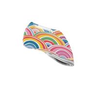 Rainbow Arcs - Funda para cabeza de golf colorida y resistente para la cabeza de hierro de golf, se adapta a la mayoría de palos