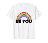 Rainbow B You - Diseño Inspirador de Conciencia del Orgullo LGBTQ Camiseta