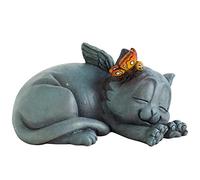 Rainbow Bridge Friends 2310 - Figura Conmemorativa de pérdida de Mascota de Gato, Longitud de 11,5 cm