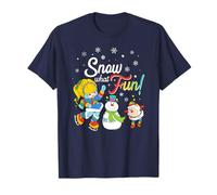 Rainbow Brite Christmas Snow What Fun! Snowman Camiseta