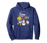 Rainbow Brite Christmas Snow What Fun! Snowman Sudadera con Capucha