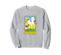 Rainbow Brite & Starlite Vintage Colorful Tarot Card Sudadera