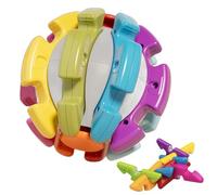 Rainbow Busy Ball: Juguete De Transformación Sensorial, Juicio De Niños, Constructor De Motores Finos De Desarrollo, Juego De Actividades Coloridas, Juguete De Aprendizaje Resistente para Niños