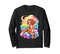 Rainbow Clouds English Setter Manga Larga