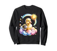 Rainbow Clouds Ganso Gansos Sudadera