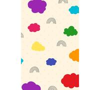 Rainbow Clouds : Journal (5.5 x 8.5) for Creative Writing, Wellness, Self-Reflection or Diary: Capture Your Thoughts, Unleash Your Creativity and ... Wellness with This Portable Writing Companion