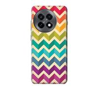 Rainbow Colorful Shavron Zig Zag Pattern Funda Carcasa Case para OnePlus 13R