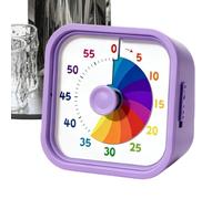 Rainbow Countdown Timer Quiet Desktop Time Management Clock Visual Aid