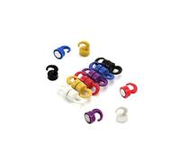 Rainbow de Plástico de Color Mini Ganchos Magnéticos Para El Refrigerador, Oficina, Pizarra, Tablero de Anuncios, Archivador - Archivo de 12mm de Diámetro x 20mm de Altura - 1kg - Paquete de 12
