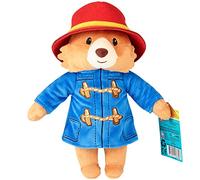 Rainbow Designs Official Adventures of Paddington Bear - Oso de peluche | Abrigo de felpa azul de 22 cm y sombrero rojo, detalles bordados, compañero de peluche