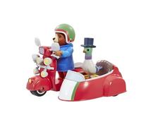 Rainbow Designs Paddington Bear Playset - Paddington Bear Bicicleta y coche lateral de la galardonada serie de televisión con ruedas móviles para exploraciones aventureras