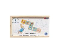 Rainbow Designs Peter Rabbit - Dominó de Aprendizaje temprano Oficial para niños, Juego de Mesa Divertido Familiar, 28 Piezas