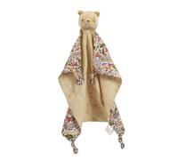 Rainbow Designs Winnie the Pooh Always & Forever - Edredón de muselina para bebé, manta suave para recién nacido con detalles bordados, juguete sensorial multitexturizado, lavable a mano desde el
