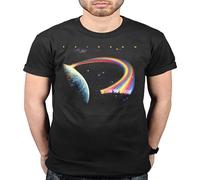 Rainbow Down To Earth English Rock Band Ritchie Blackmore Men T-Shirt Black Unisex Tops Casual tee XL