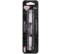 Rainbow Dust Rotulador Cake Art Pen Profesional - Verde Hoja, Rotulador de Tinta Comestible para Decoración de Tartas, Doble Punta