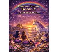 Rainbow Fantasy Coloring Book 2: Unicorn, Fairy, Mermaid, and Gnome Coloring Book for Girls and Boys - Magical Fantasy Pages for Kids Ages 6-10 (Rainbow Fantasy Coloring Series)