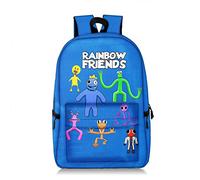 Rainbow Friends Backpacks for Boys Girls Rainbow Friends School Bags Kids Rainbow Friends Rucksacks Back to School Gifts