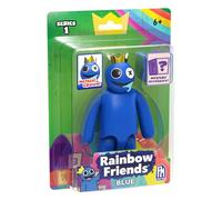 Rainbow Friends Figura de acción azul (figura posable de 5 pulgadas de alto, serie 1)