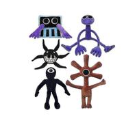 Rainbow Friends The Figure Plush Toys Horror Game Figure Toys Soft Stuffed Red Monster Plushies Gift