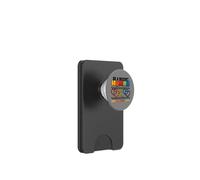 Rainbow Heart Be Decent Human Not Hard LGBT Mes del Orgullo PopSockets PopWallet para MagSafe