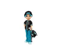 RAINBOW HIGH 582991 Muñeco de Moda con Ropa y Accesorios, Incluye Mochila de Tela Abre y Cierra, Edad: 6+ años, Color (MGA Entertainment 582991EUC), Azul