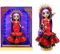 RAINBOW HIGH 585886EUCX4 Muñeca de Moda para coleccionista con Pintura Facial y Bolso de Calavera y Accesorios, 28 cm