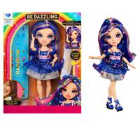 Rainbow High Be Dazzling - Genevieve Bleue - Blaue 28 cm Modepuppe mit Verzierun