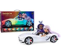 Rainbow High Coche Cabrio De Cambio De Color Con Luces Led