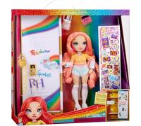 Rainbow High Taquilla con muñeca - estantes, perchas, accesorios y pegatinas (4-12+ años)