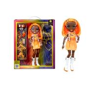 RAINBOW HIGH Fashion Doll - Michelle ST.Charles - Muñeca Naranja - Look de Moda y 10+ Accesorios de Juego Coloridos - para Coleccionistas y Niños de 4 a 12 Años