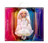 RAINBOW HIGH Holiday Edición de Colección 2022 Muñeca de Moda - Roxie Grand - con Pelo Multicolor, Vestido con Diamantes y Accesorios para muñecas - Edad: 6+ años