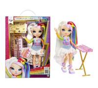 RAINBOW HIGH Junior High Rock Band - Amaya, Arco Iris - Muñeca de Moda de 23 cm con Teclado, Personalizable con Pegatinas, Posable, Bonitos Juguetes para niños Mayores de 4 años