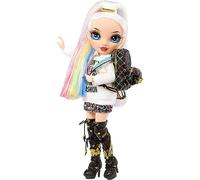 RAINBOW HIGH Junior High - Amaya Raine - Muñeca de Moda de 23cm con Ropa y Accesorios - Incluye Mochila de Tela «Abre y Cierra» - para coleccionar - Edad: 6+ años