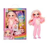 RAINBOW HIGH Junior High PJ Party - Bella (Rosa) - Muñeca de 22 cm con Pelele, Zapatillas y Accesorios de Juego - Juguete Infantil - Ideal para Niños y Niñas de 4 a 12 años