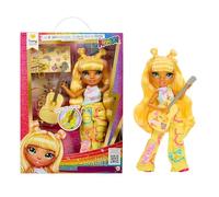 RAINBOW HIGH Junior High Rock Band - Sunny, Amarillo - Muñeca de Moda de 23 cm con una Guitarra, Personalizable con Pegatinas, Posable, Bonitos Juguetes para Niños Mayores de 4 Años