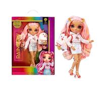 RAINBOW HIGH - Junior - Special Edition - KIA Hart - Muñeca de Moda posable Rosa de 22,86 cm con Accesorios y Mochila Flexible de Abrir y Cerrar - Regalo para niños y niñas de 4 a 12 años
