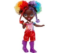 RAINBOW HIGH Littles Rainbow Fantasy Fairies & Pet - Astrid, Rainbow - Pequeña Muñeca Posable de 14 cm y Mascota Mariposa de Fantasía con Alas de Hada Intercambiables, Regalo para Niños +4