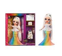 RAINBOW HIGH Muñeca Fantastic Fashion - Amaya Raine - Muñeca de Moda Arcoiris de 28cm y Set de Juegos con 2 Conjuntos y Accesorios de Moda - para niños y niñas de 4 a 12 años