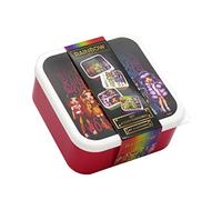 Rainbow High - Set 4 Contenedores, para Alimentos, Almacenar y Colocar, Varios Tamaños, Color Rojo (CyP Brands)