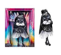 Rainbow High Shadow High Fashion Doll - Shanelle Onyx - Pelo Negro, Muñeca de Moda de 28 cm con Conjuntos de Diseño, Adecuada para Coleccionistas y Niños de 6 a 12 Años