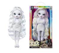 RAINBOW HIGH Shadow High Natasha Zima - Muñeca de Moda en Escala de Grises de 28 cm, Pelo y Traje Blancos, Bolso con Estilo, Bonito Regalo para Niños de 4 a 10 Años