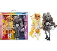 RAINBOW HIGH Shadow High Special Edition - Gemelas Madison - Sunny & Luna - 2 Muñecas de Moda con Conjuntos y Accesorios de diseñador Amarillos y Grises - para niños y niñas de 4 a 12 años