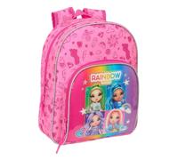 Safta Mochila infantil RAINBOW HIGH SHINE – Ideal para niños, cómoda y resistente 28x10x34 cm